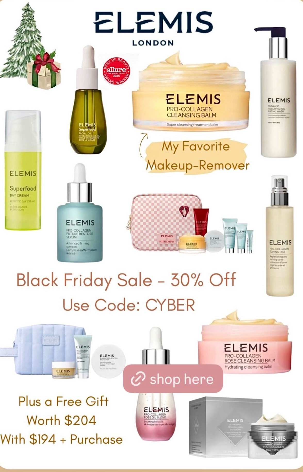 Huge Elemis Sale


#LTKCyberWeek #LTKOver40 #LTKselfcare