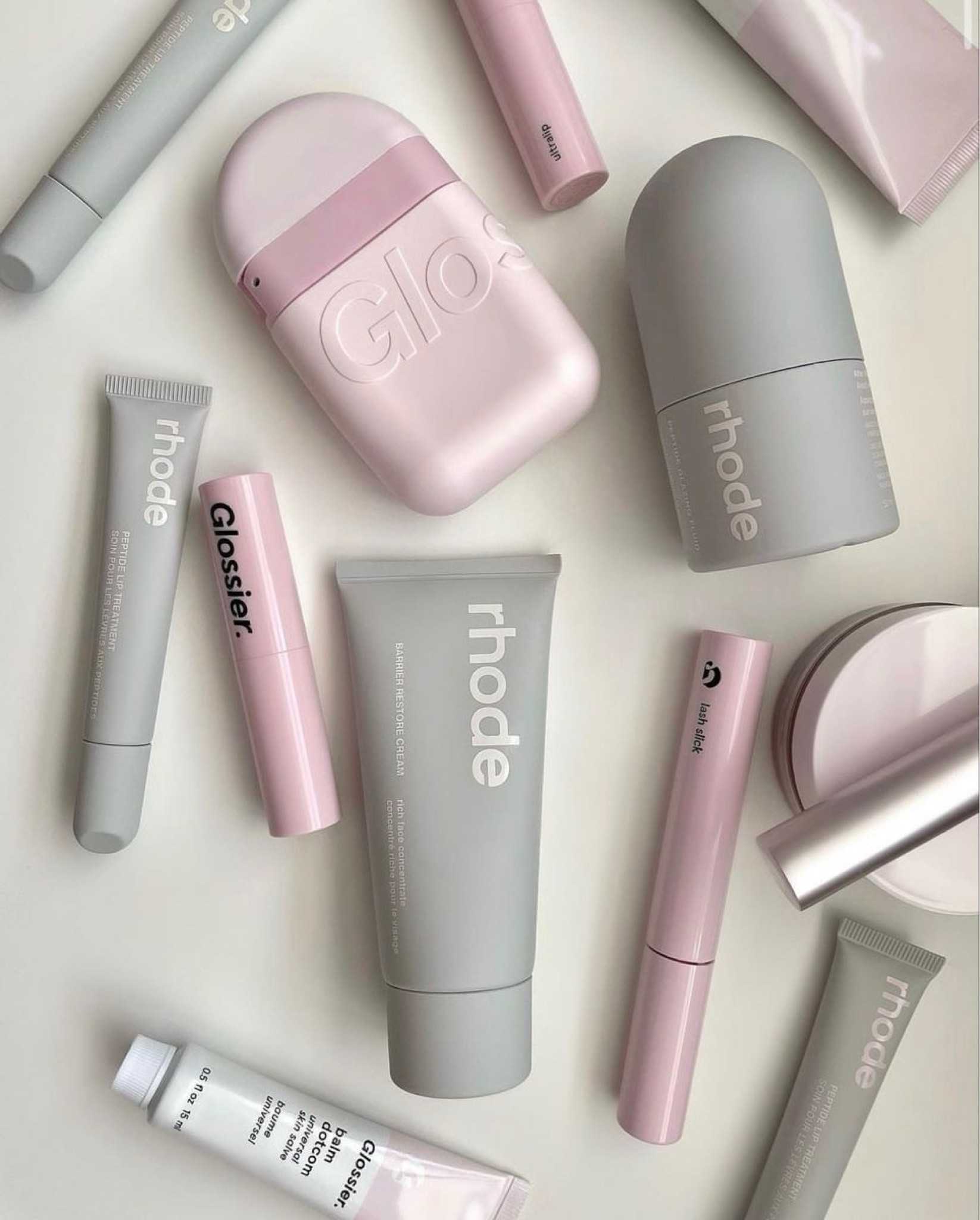 perfect vday duo - rhode skin + glossier 🫧🤍 skincare lip care self care #LTKxSpaceNK