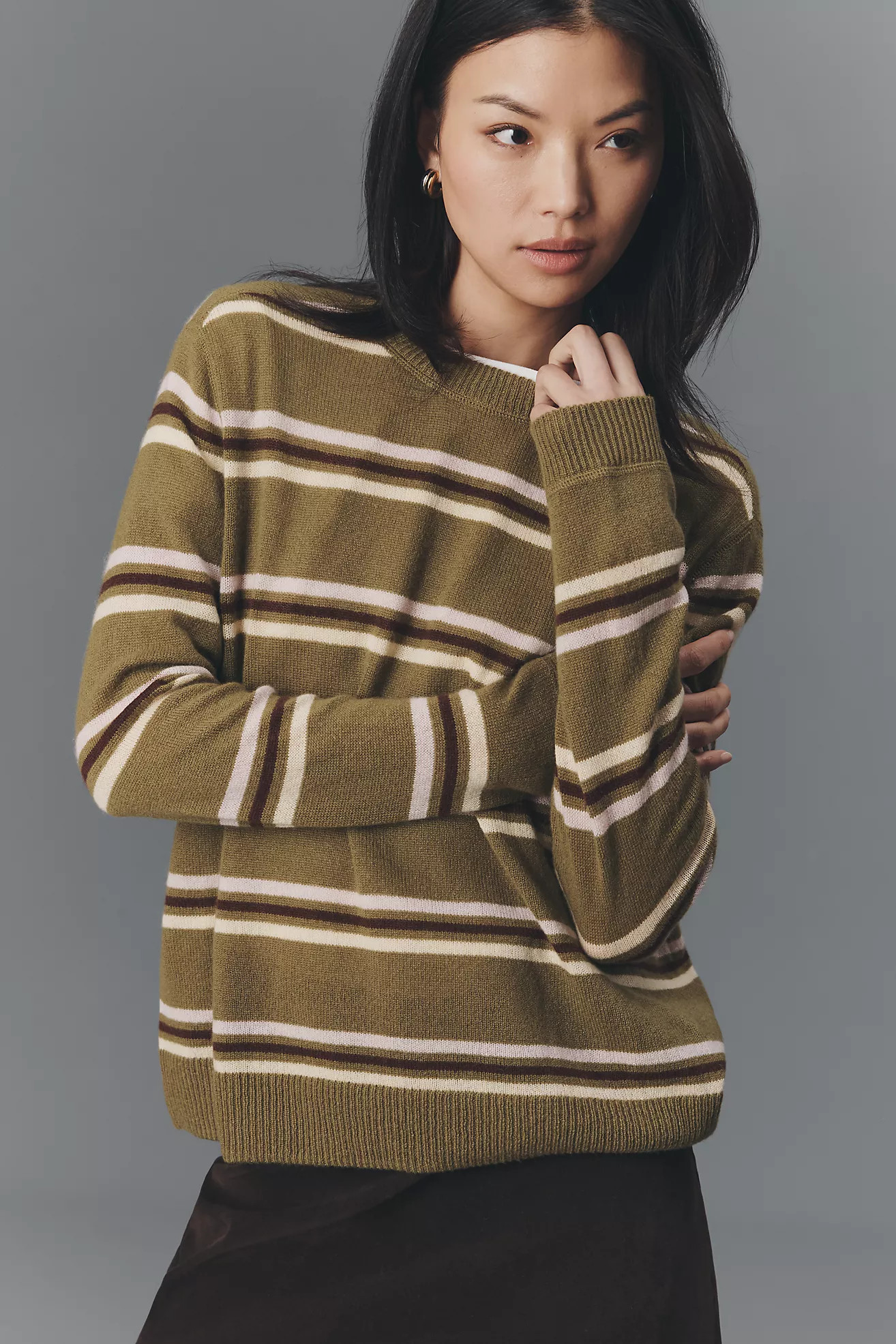 Reformation Cashmere Boyfriend Sweater | Anthropologie (US)