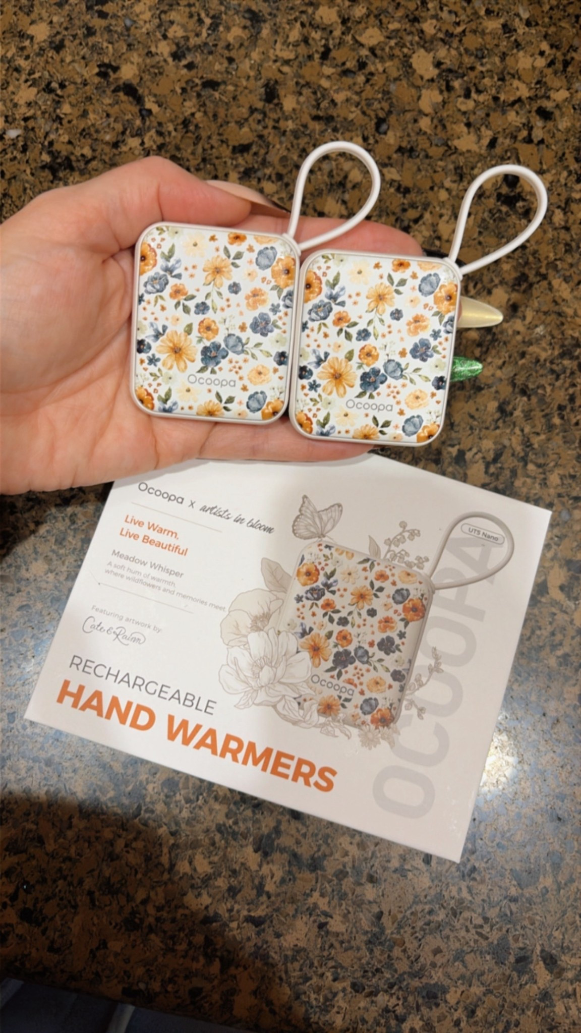 Mini hand warmers 