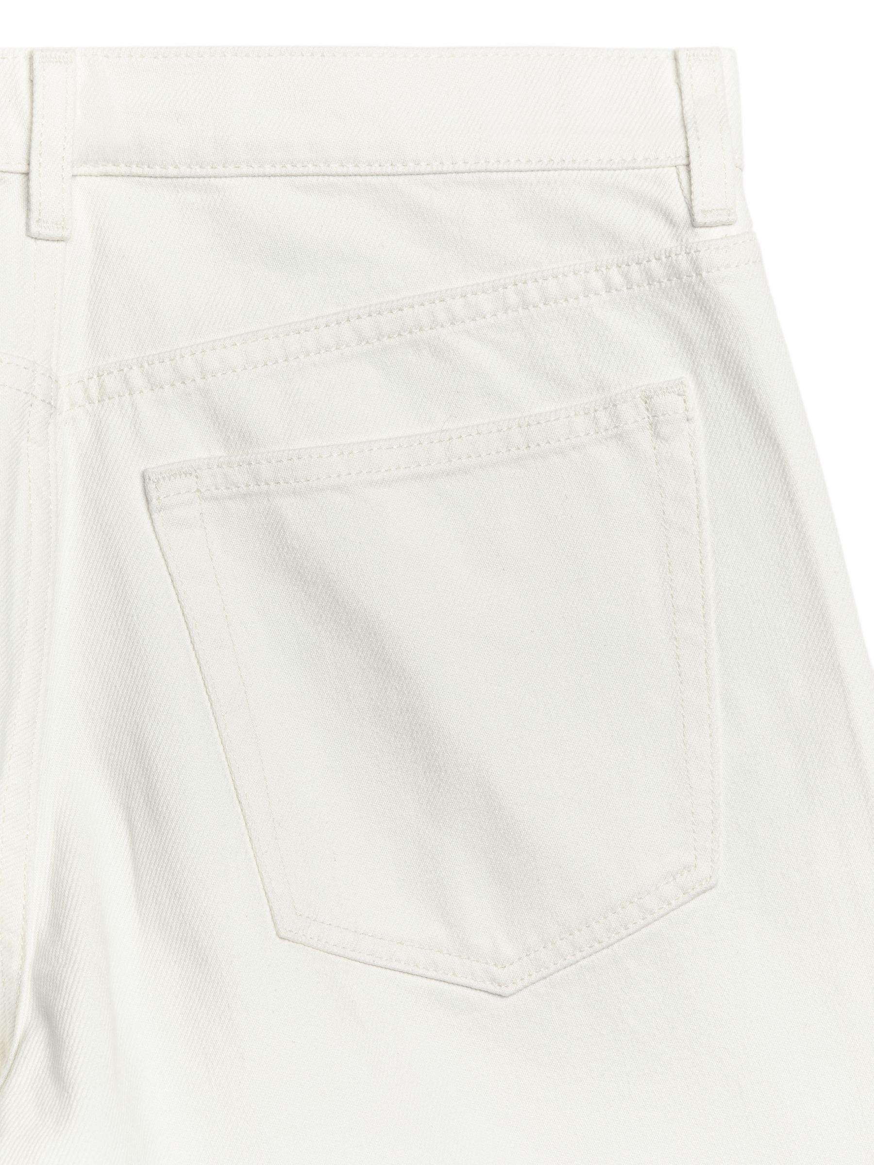 CLOUD Loose Wide Jeans – White – Women – ARKET GB | Arket UK