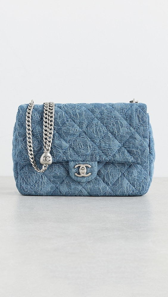 Chanel Blue Denim Sweet Camellia Crush Bag | Shopbop