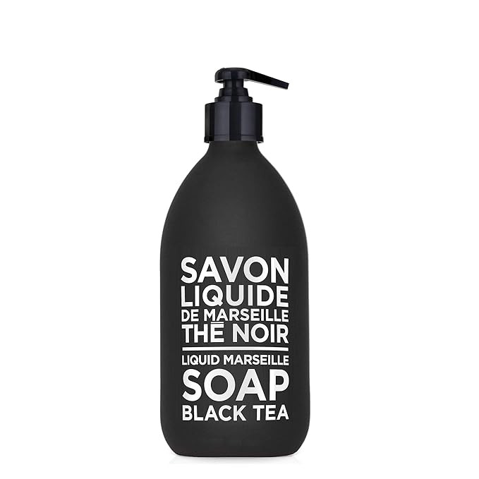 Compagnie de Provence Savon de Marseille Extra Pure Liquid Soap - Black Tea - 16.9 Fl Oz Glass Pu... | Amazon (US)