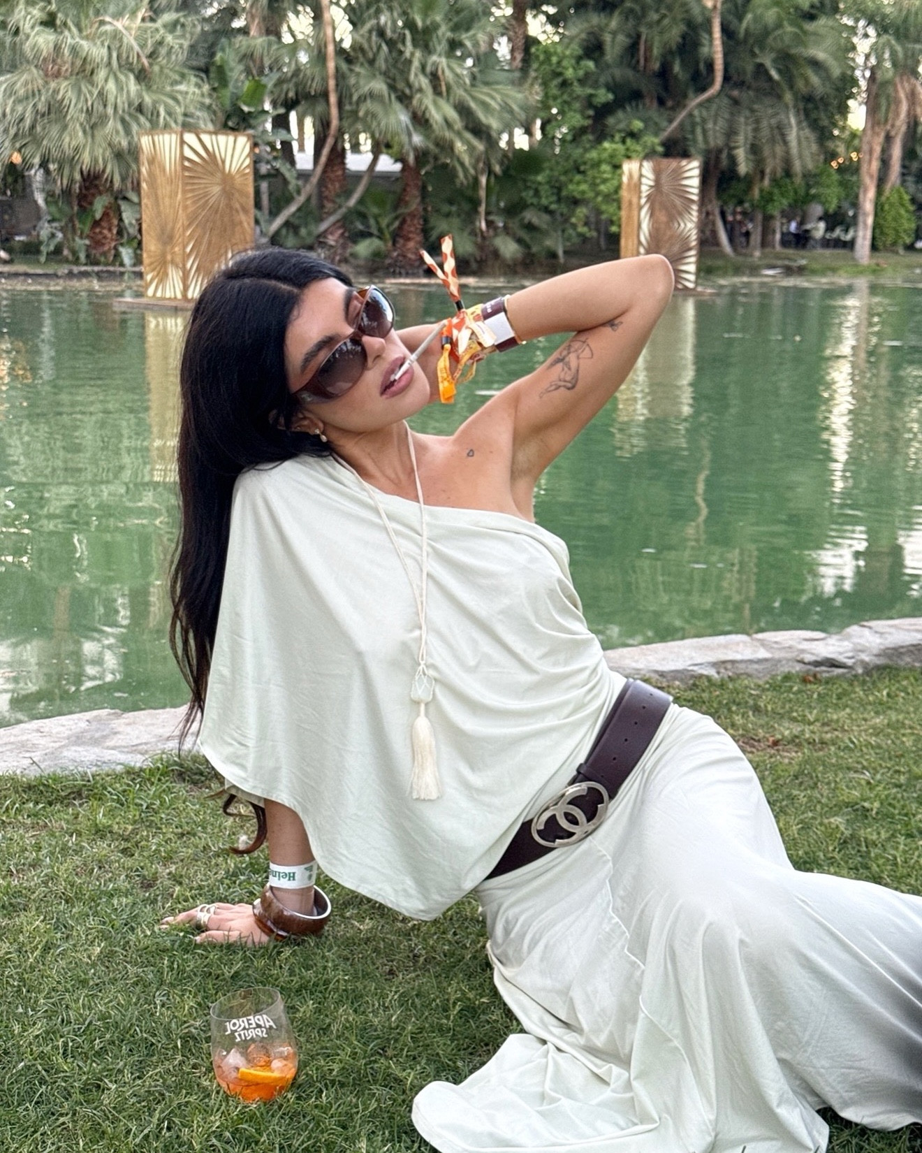 Honestly this could be a fav Coachella look 

White dress, slouchy dress, chic dress, vintage designer, one shoulder dress, off shoulder dress, festival style, elevated festival style 

#LTKootd #LTKgrwm #LTKFestival