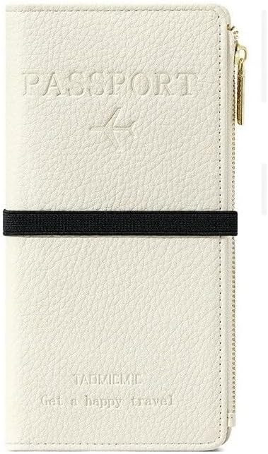 DOB SECHS Passport Holder for Travel Women RFID Blocking Leather Passport Wallet Travel Document ... | Amazon (US)