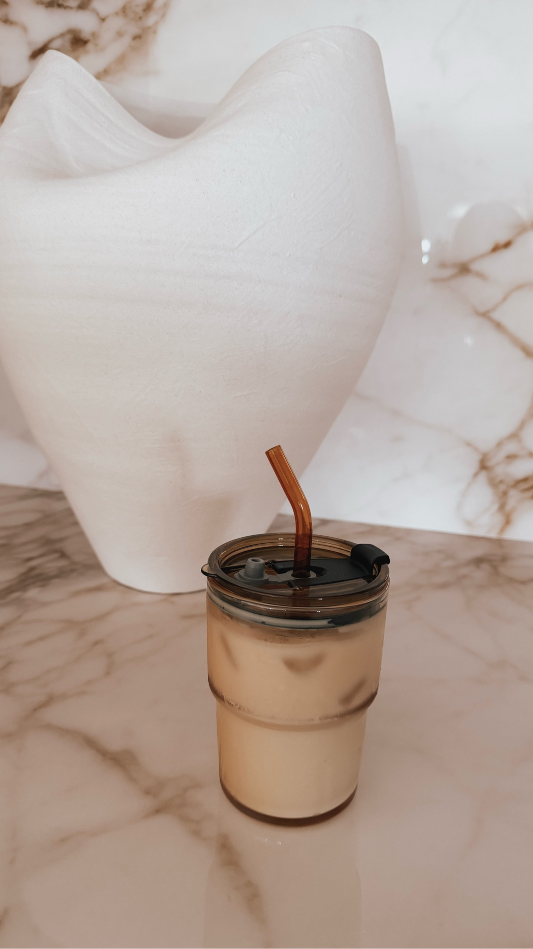 Protein drink in my favorite leak proof glass

#LTKHome #LTKActive