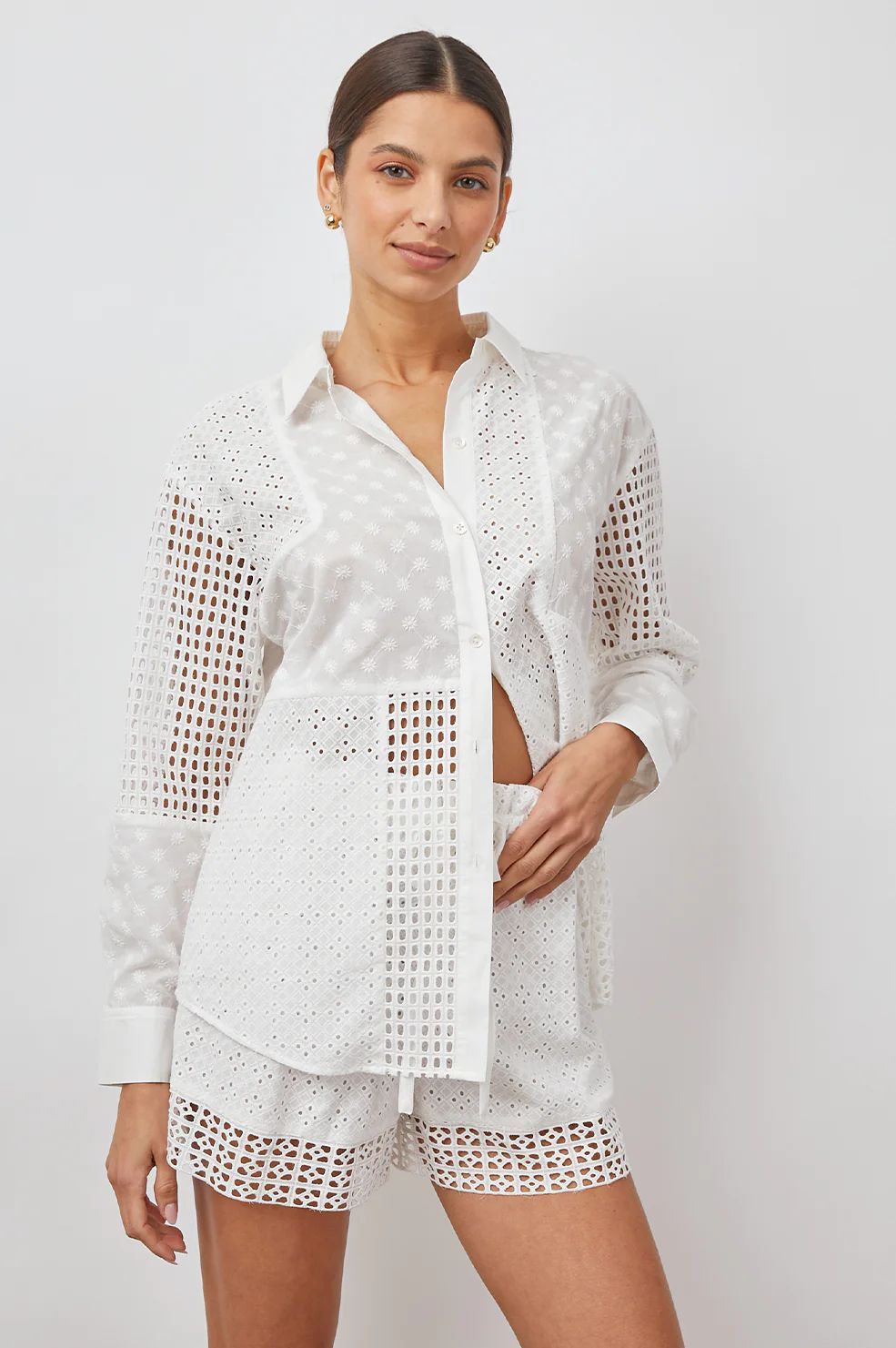 JULIETTE - WHITE EYELET MIX | Rails