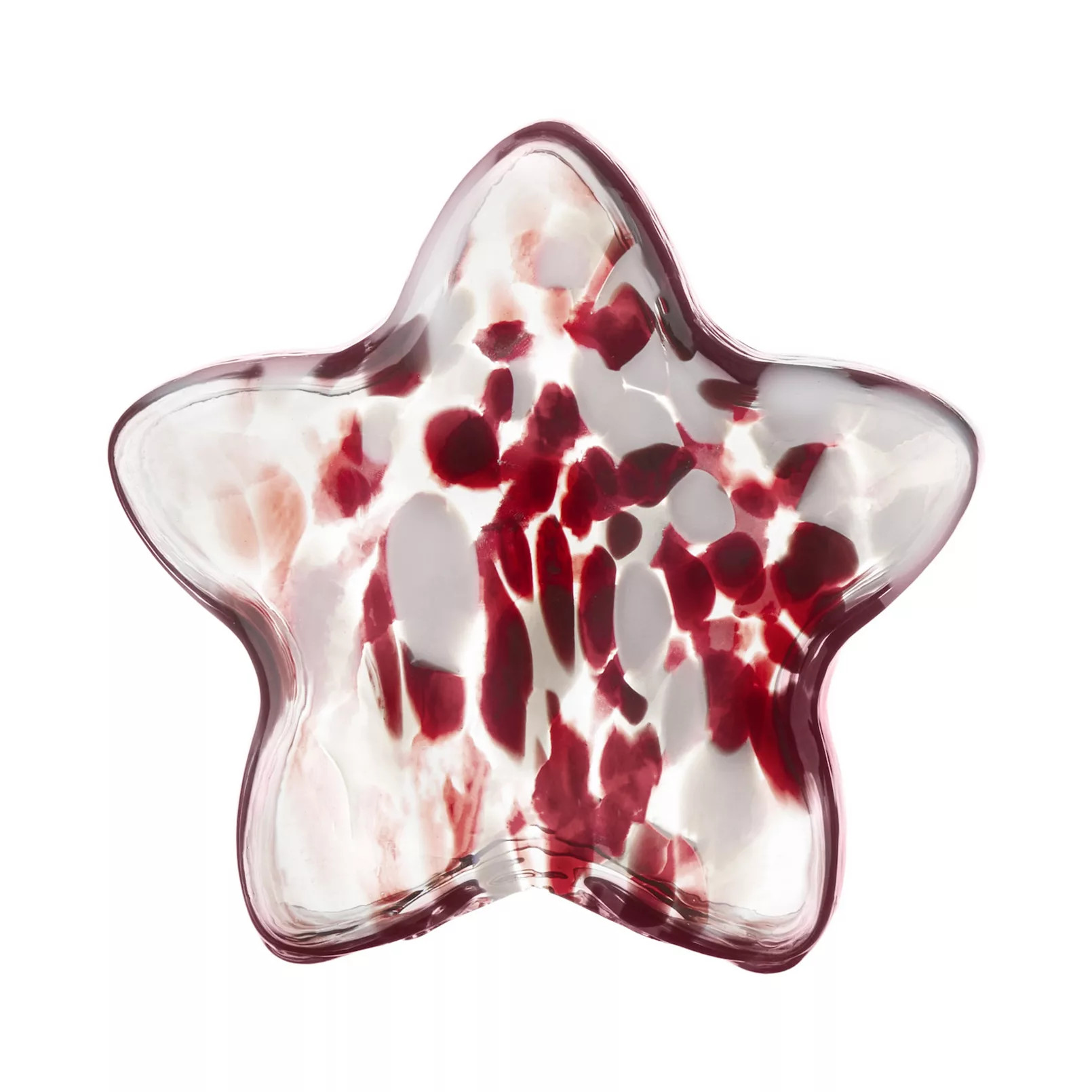 Celebrate Together™ Americana Glass Dark Blue Confetti Star Sitabout Table Decor | Kohl's
