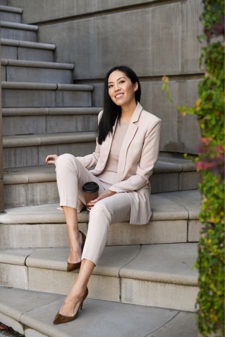 Suit up 👩🏻‍💻 Business Formal Workwear

Pink Blazer
Pink Trousers

#work #interviewoutfit #classicstyle


#LTKstyletip #LTKworkwear