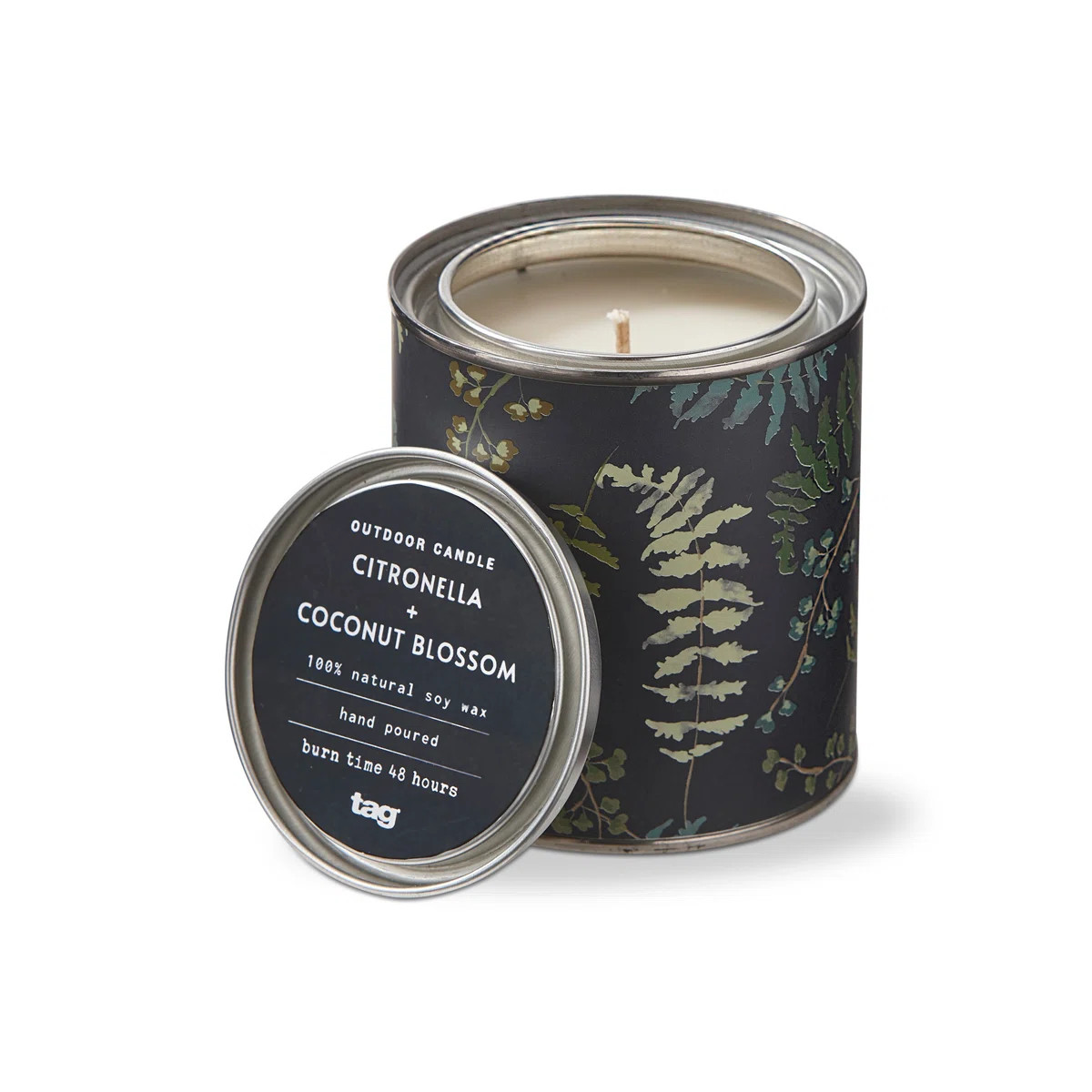 Coconut Blossom Scented Jar Candle with Tin Holder | Wayfair North America