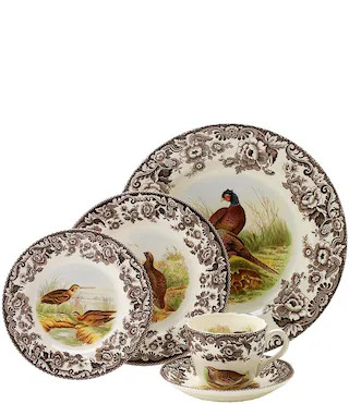 Festive Fall Collection Woodland 5-Piece Place Setting | Dillard's