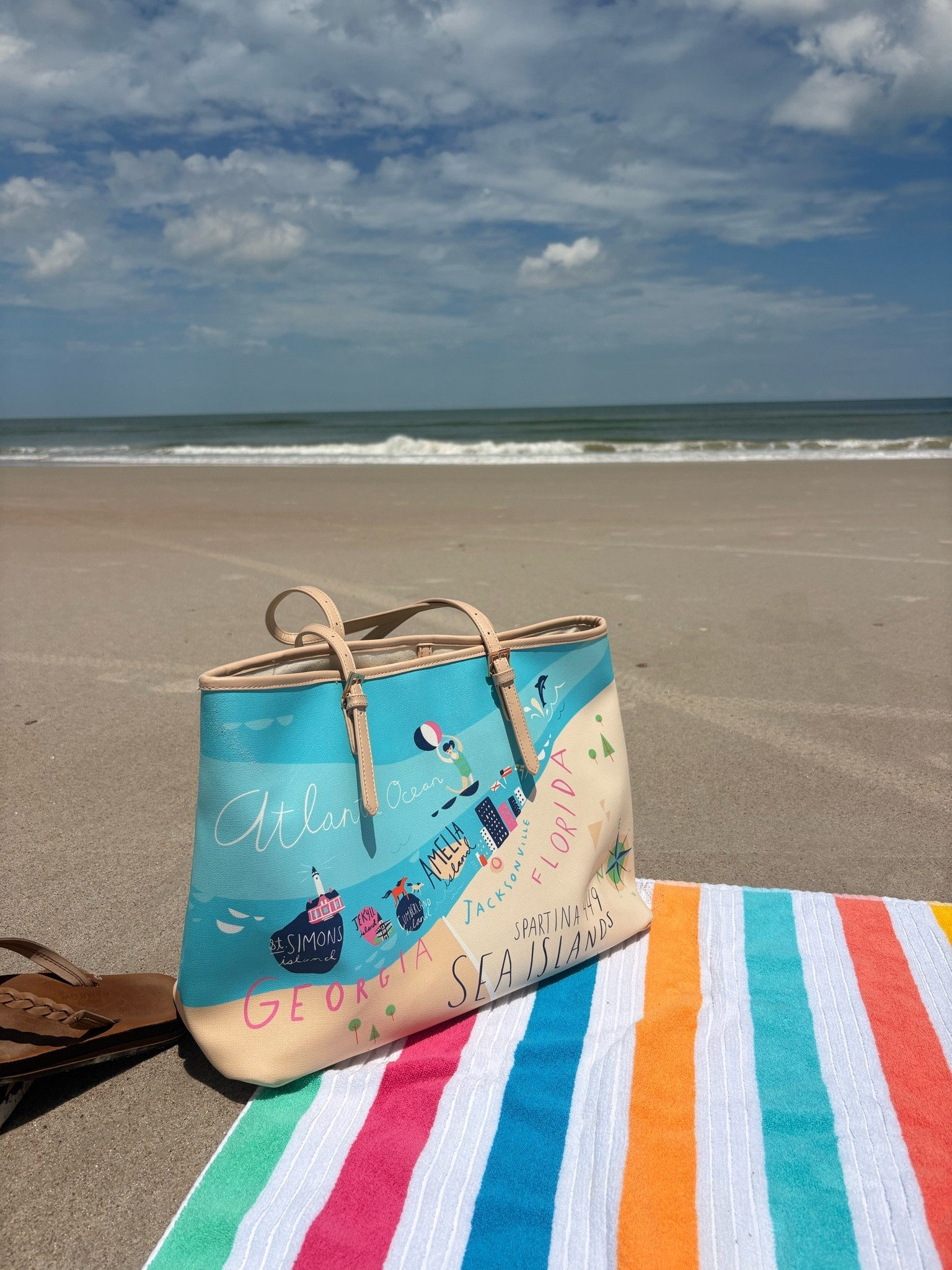The best beach bag, sandals and towel.

#LTKSwim #LTKdayinmylife #LTKTravel