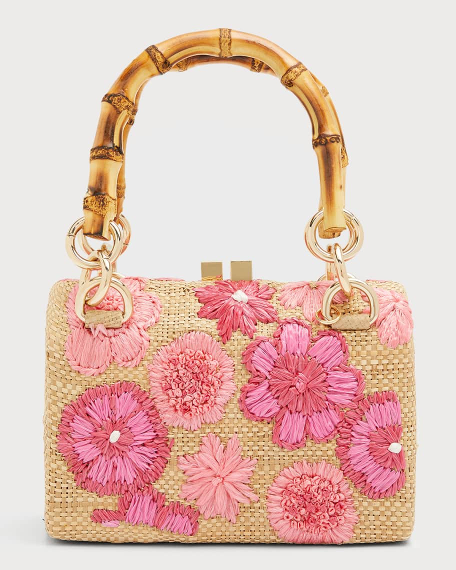 Serpui Little Church Flower Top-Handle Bag | Neiman Marcus