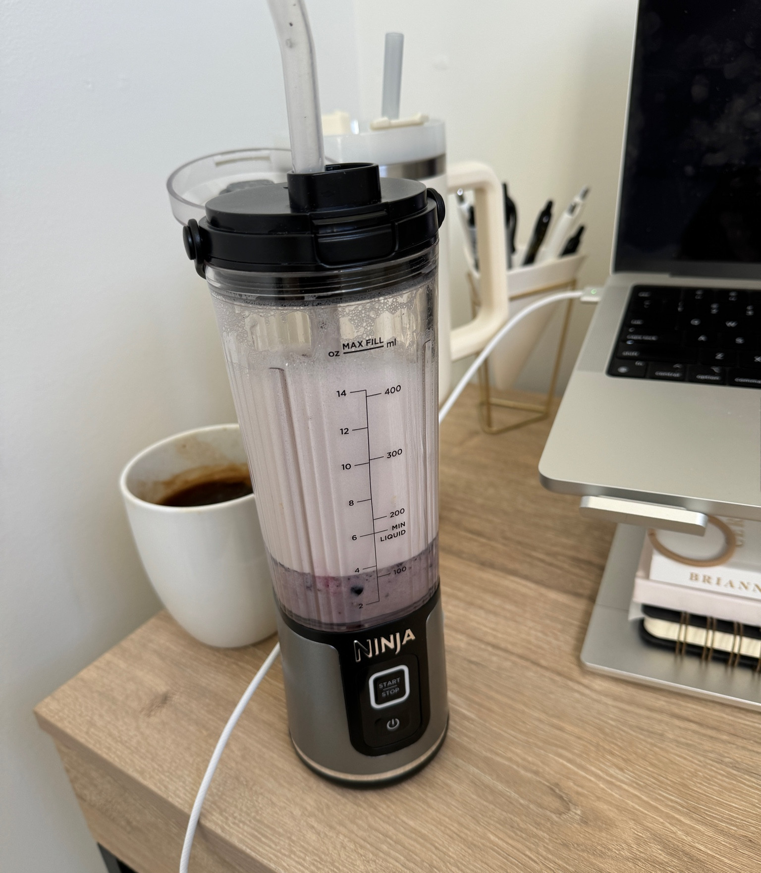 Portable & rechargeable Ninja blender! 🫐🥑🍌