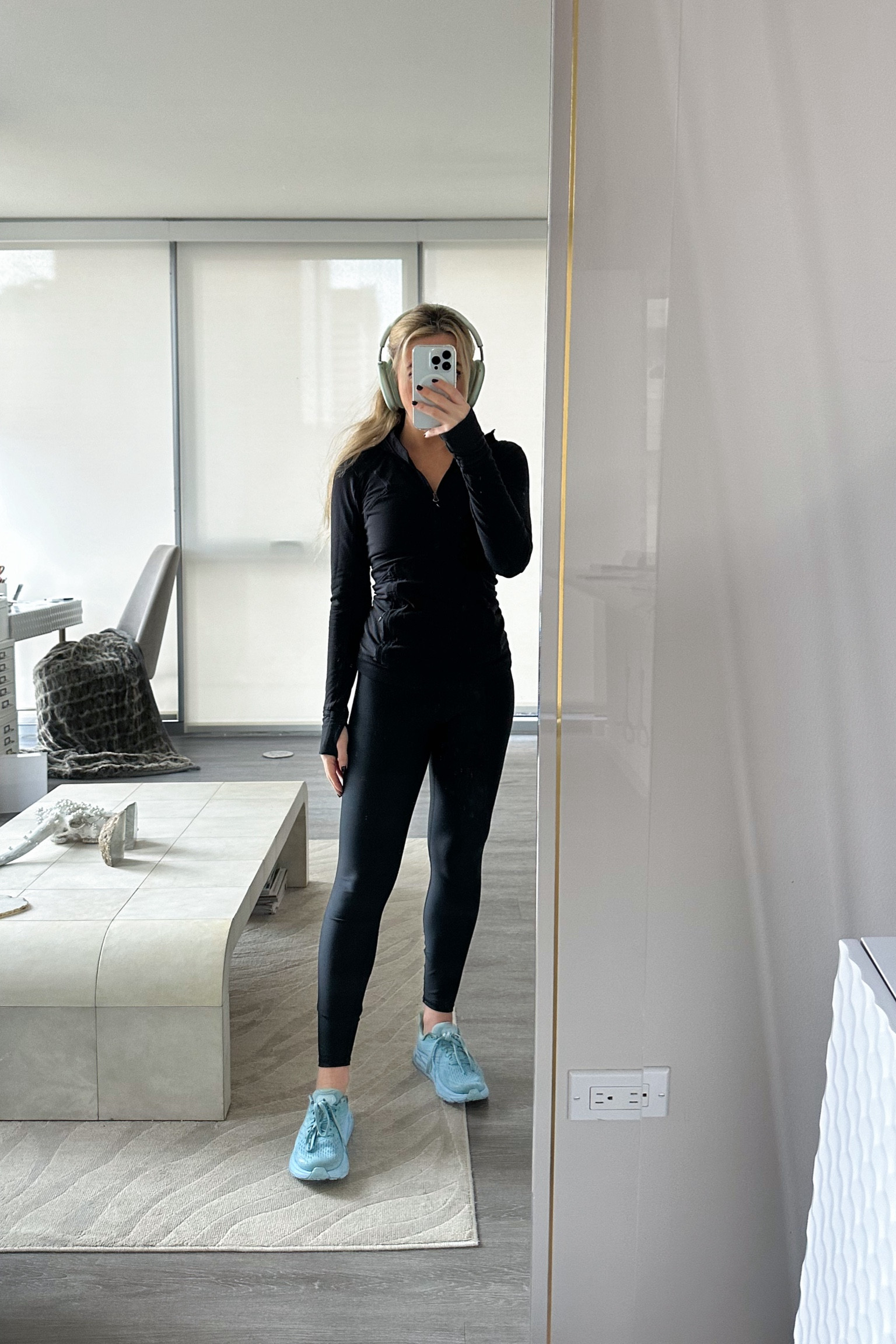 Walking outfit, lounge, fitness gym outfit, Hoka Clifton 

also linked Amazon dupes for lululemon half zip, leggings outfit spring, alo yoga 7/8 high waist airlift leggings #LTKshoecrush #LTKfitness

#LTKU #LTKFitness #LTKActive