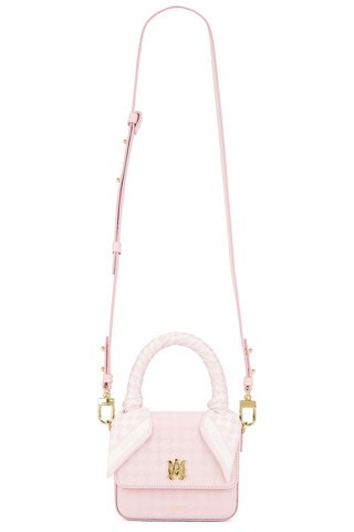 Amiri Mirco Top Handle Bag in Vintage Pink - Pink. Size all. | FWRD 