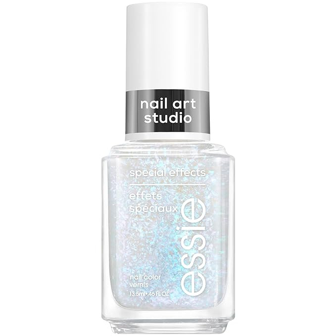 essie Nail Art Studio Special Effects Nail Polish, Pearl, Vegan, Blue Nail Polish, Divine Dimensi... | Amazon (US)