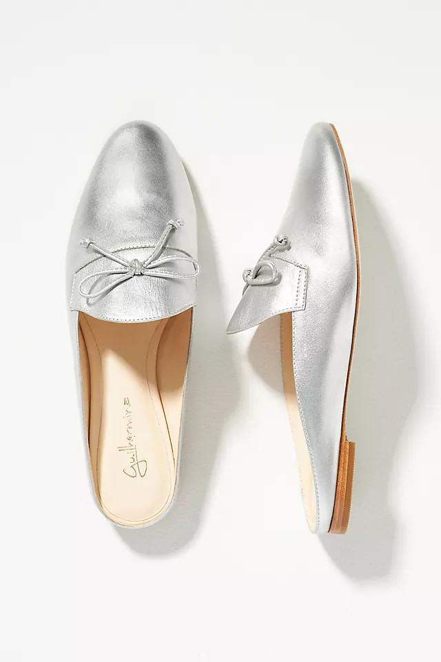 Guilhermina Bow Slides | Anthropologie (US)