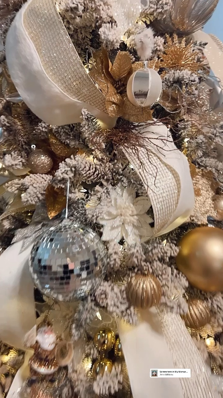 Gold silver white disco Christmas glam metals affordable ornaments 

#LTKHoliday #LTKSeasonal #LTKhome