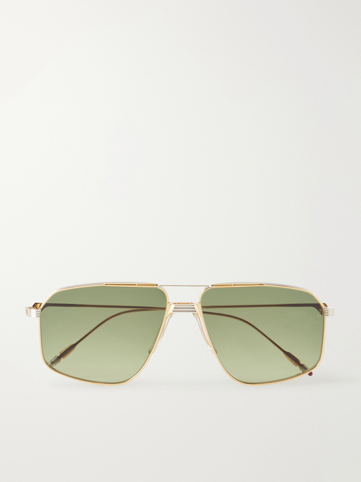 Jacques Marie Mage - Jagger Aviator-style Gold-tone Sunglasses - One size | NET-A-PORTER (US)