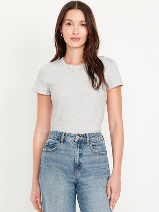 Snug Crew-Neck T-Shirt | Old Navy (US)