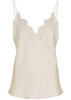 Lace-trim silk camisole top | Harvey Nichols