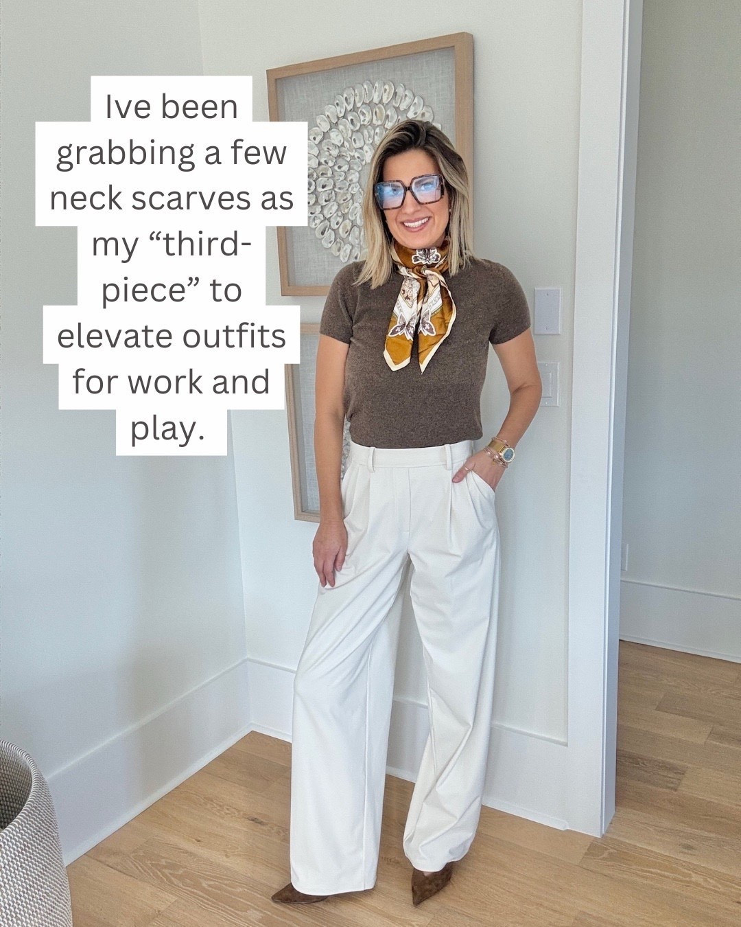 Neck scarves are in this spring 🙌🏻🙌🏻perfect way to accessorize any work outfit 🙌🏻🙌🏻

#LTKSeasonal #LTKWorkwear #LTKMothersDay