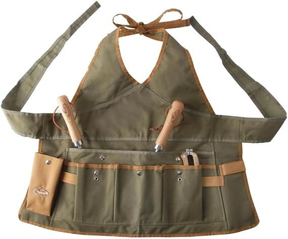 Esschert Design unisex adult gardening aprons, Olive Green, One Size US | Amazon (US)