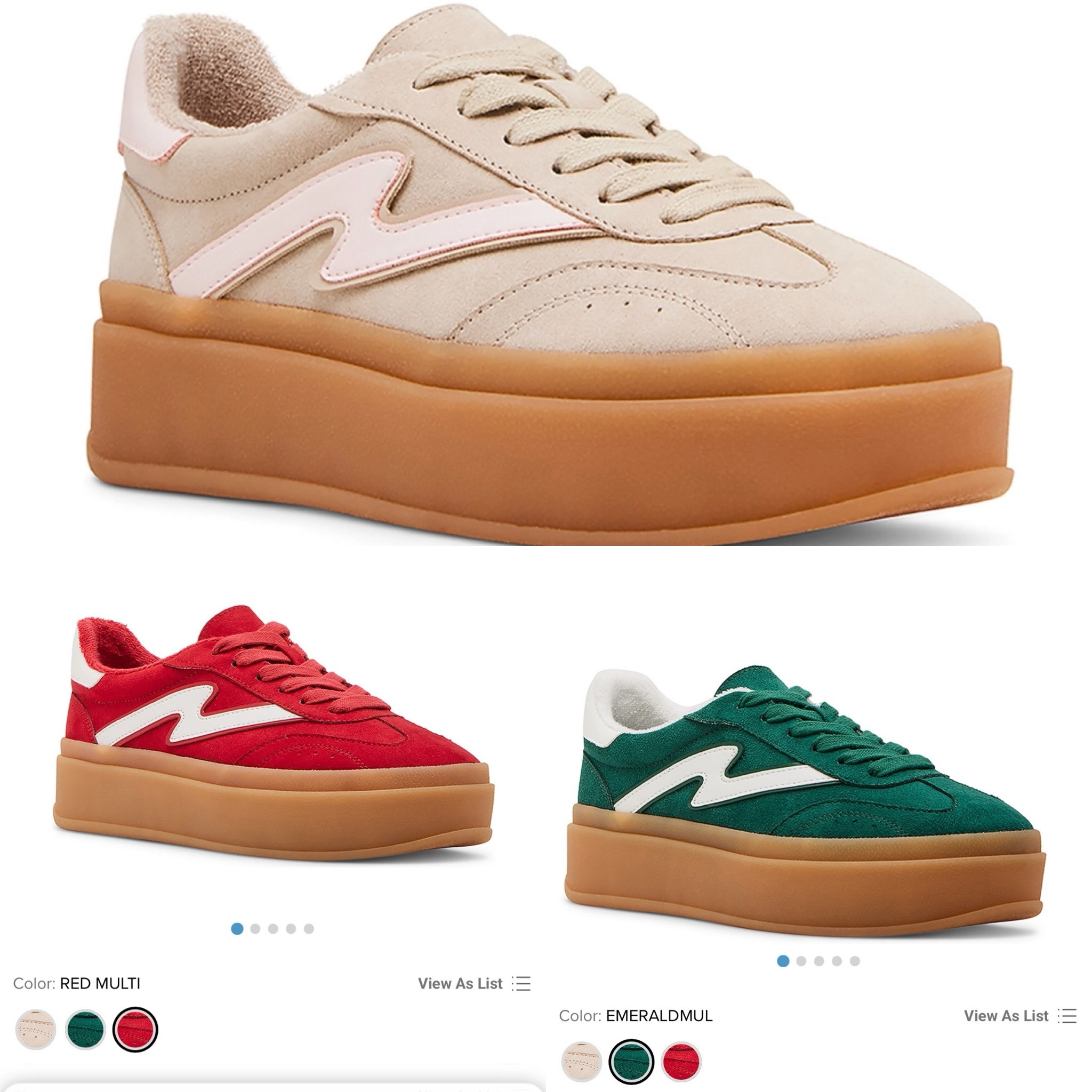 Platform sneakers on sale for under $40!! Steve Madden Madden Girl brand, super trendy style in popular colors!! Keep it neutral or a pop of color🙌🏽 

#LTKFindsUnder50 #LTKShoeCrush #LTKSaleAlert