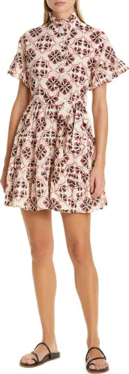 Violetta Ruffle Tie Waist Dress | Nordstrom