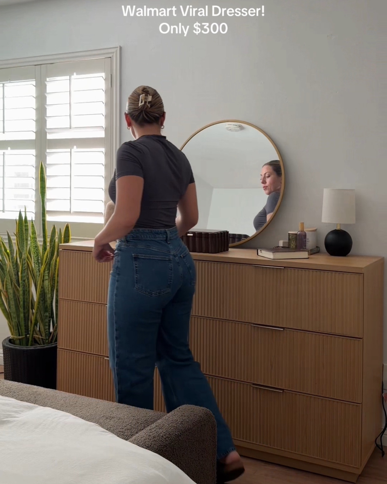 There’s a few similar ones that have smaller drawers. This one is perfect for what we were looking for. For reference I’m 5’7 #walmart #walmartfinds #walmarthome #walmartmusthaves 

#LTKHome #LTKTall #LTKSaleAlert