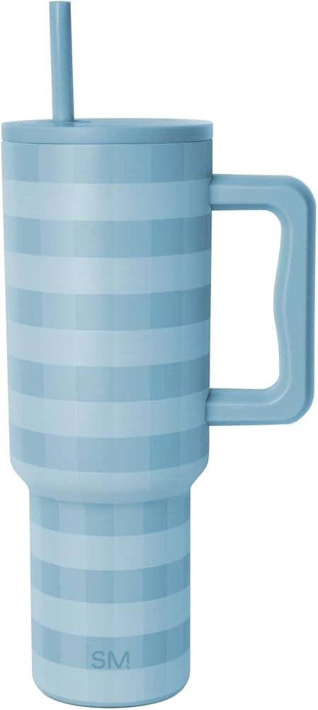 Simple Modern 40 oz Trek Tumbler with Handle and Straw Lid | Cup Holder Friendly Insulated Stainl... | Amazon (CA)