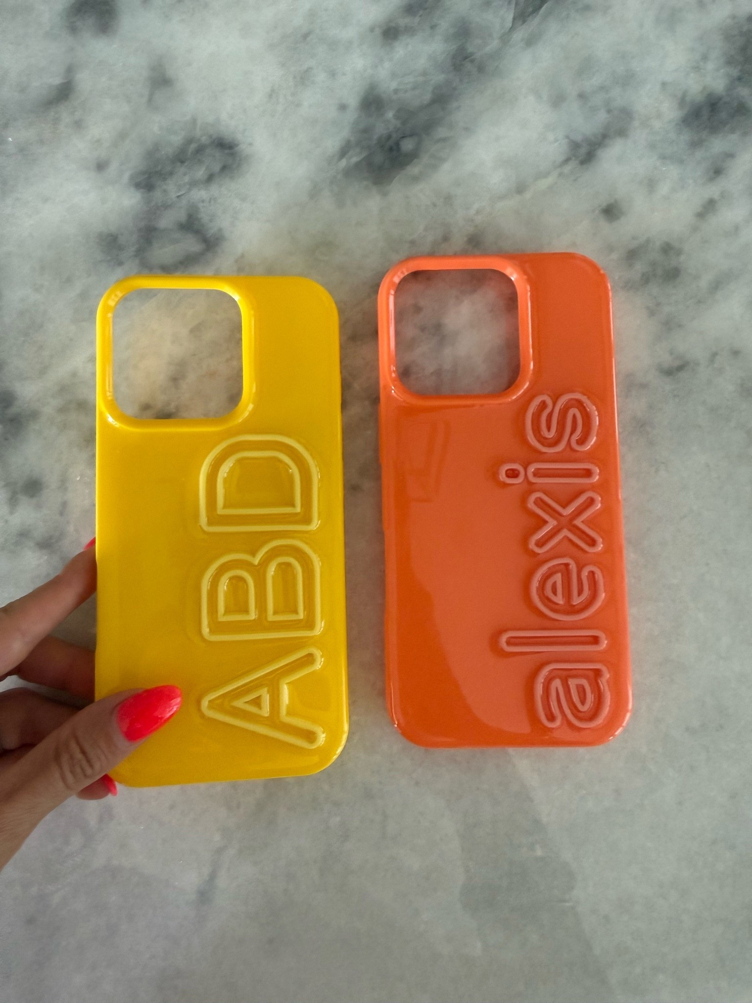 How cute are these personalized phone cases such fun colors

#LTKSeasonal