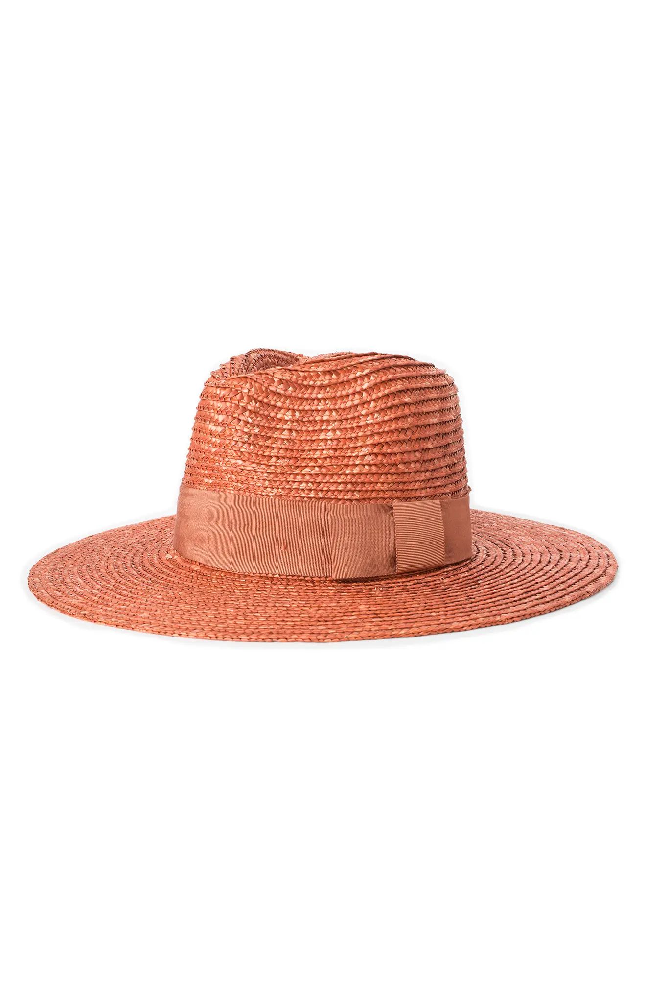 Women's Brixton Joanna Straw Hat - Orange | Nordstrom