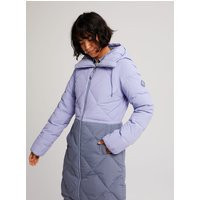 Burton Women's Chescott Down Jacket, Foxglove Violet / Folkstone Gray, XL | Burton Snowboards US