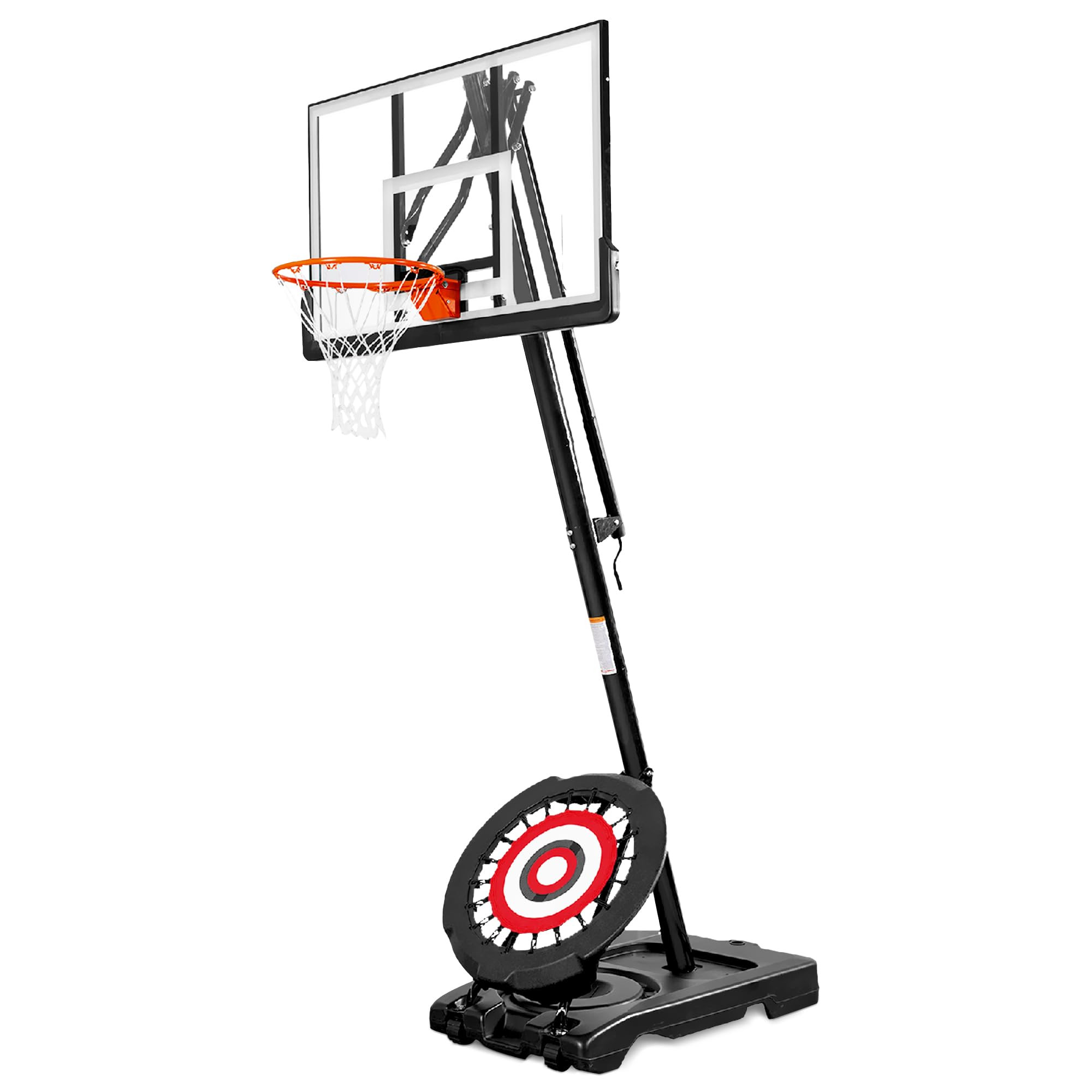 Portable Basketball Hoop with 7.5-10 Ft. Adjustable Height & Rebounder | Amazon (US)