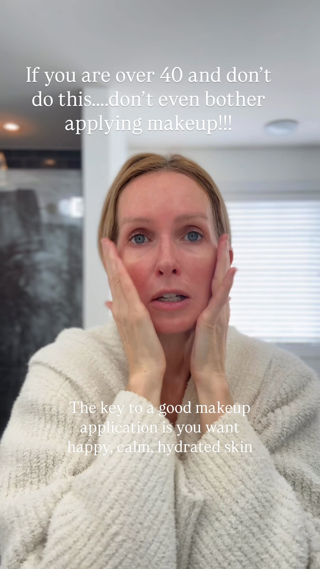 If you don’t prep your skin… don’t even bother with foundation. 🤍

Over 50, it’s not about more makeup — it’s about better prep. When your skin is hydrated, plumped, and smooth, everything you apply on top looks softer, glowier, and more seamless.

Most “cakey” makeup is actually dry, unprepped skin.

Think: gentle exfoliation, deep hydration, strategic glow (not glitter), and letting your skincare fully absorb before you start. That’s the real secret.

Makeup sits best on healthy, balanced skin — every single time.

#Over50Beauty #MatureSkinMakeup #SkinPrep #GlowingAtAnyAge #BeautyOver40


#LTKgrwm #LTKOver40 #LTKBeauty