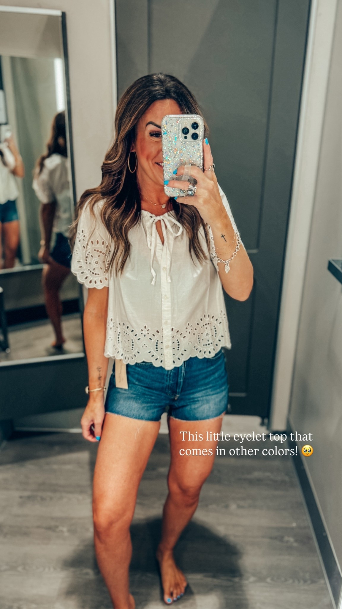 Wearing am XS in the top and a 2 in the shorts! 

#LTKSaleAlert #LTKootd #LTKgrwm