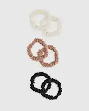100% Washable Silk Skinny Scrunchies | Quince
