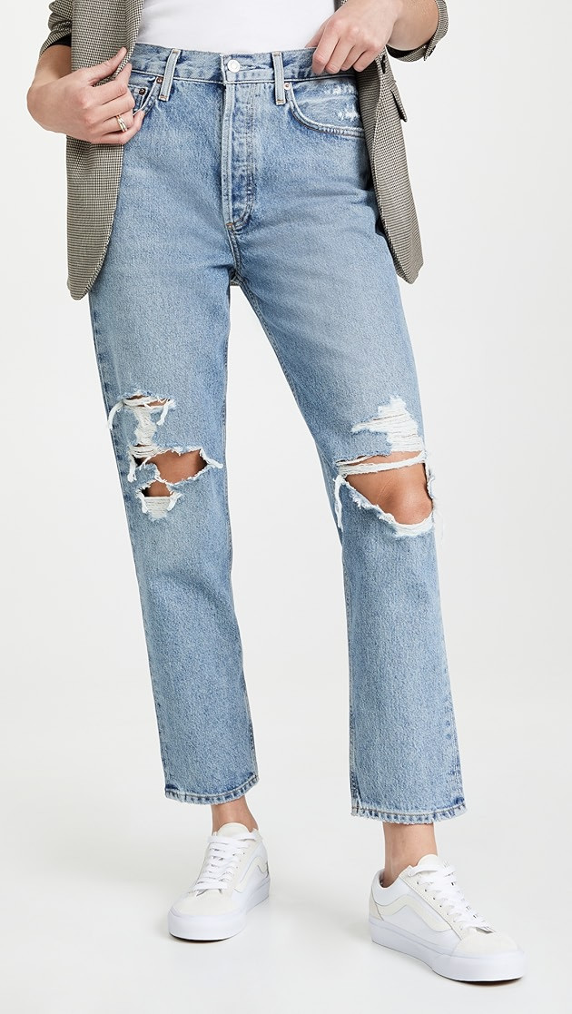 Fen High Rise Relaxed Taper Jeans | Shopbop