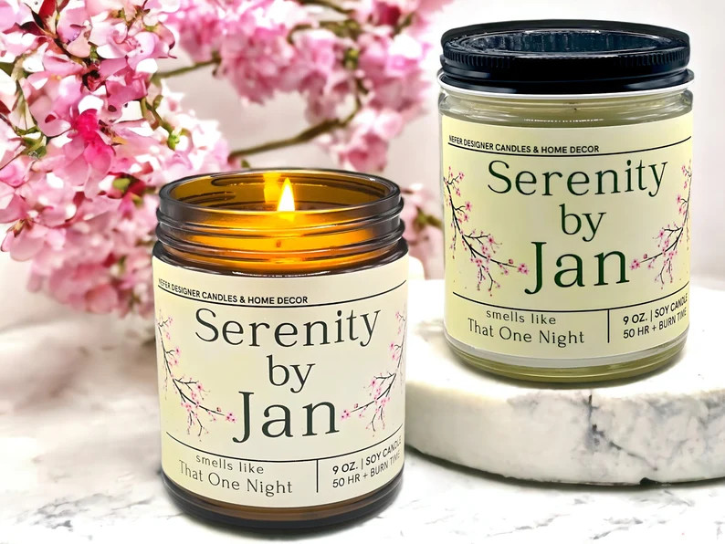 The Office Serenity by Jan Soy Candle Smells Like the Office Coworker/friend Personalized Gift - ... | Etsy (US)
