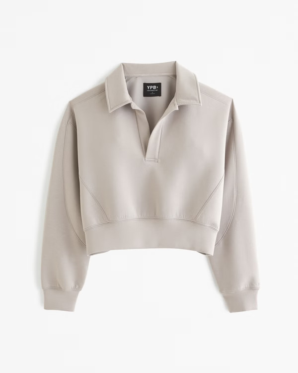 YPB neoKNIT Polo Sweatshirt | Abercrombie & Fitch (US)