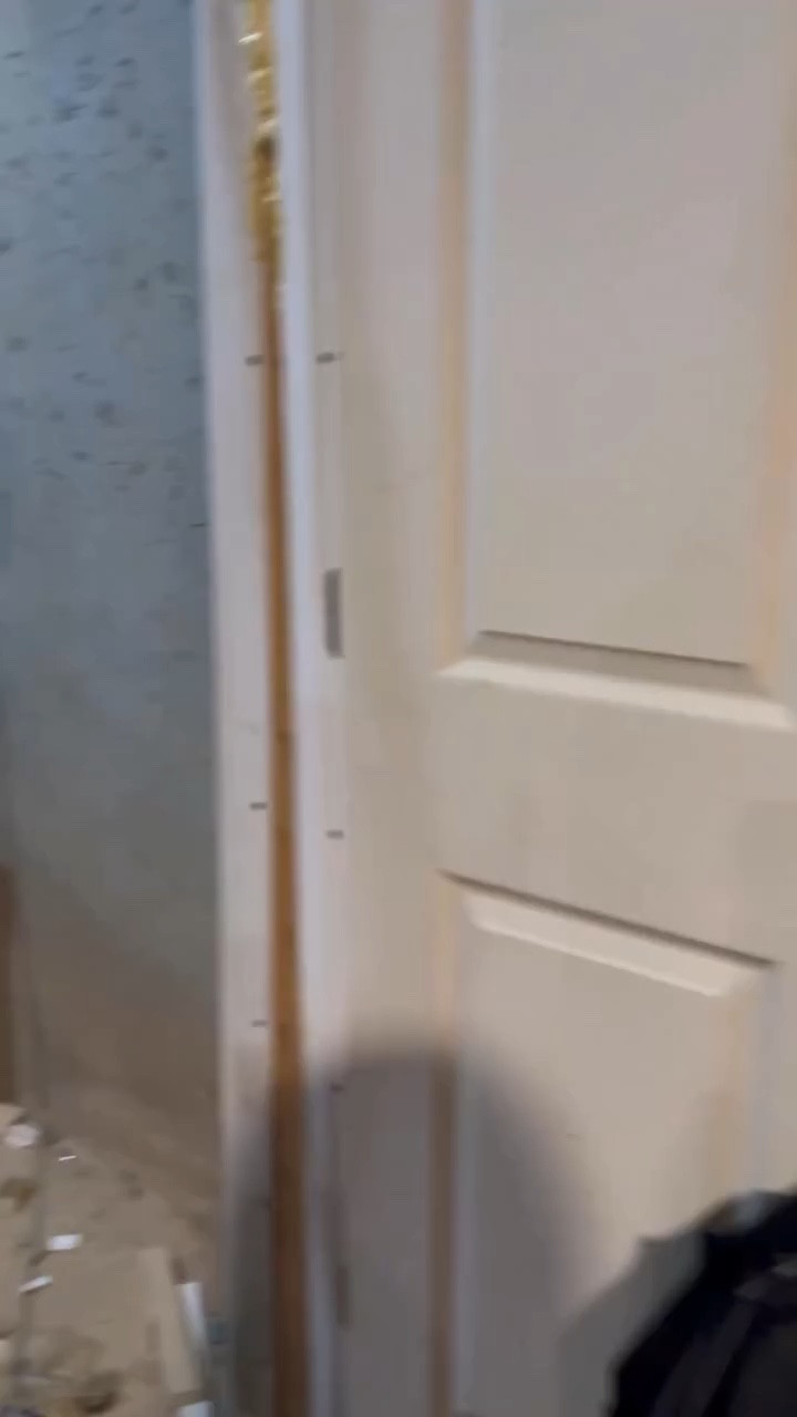 The way I transformed this one cold space into 2 livable, usable spaces still has me shocked. I think this space was imagined to be one larger bathroom, but I knew that it needed more and the butler’s pantry was the perfect addition! Still recovering from the labor or this bathroom though 😂😂