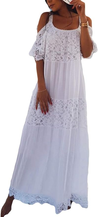 Bsubseach Women Beachwear Turkish Kaftans Long Swimsuit Cover up Caftan Beach Dress | Amazon (US)