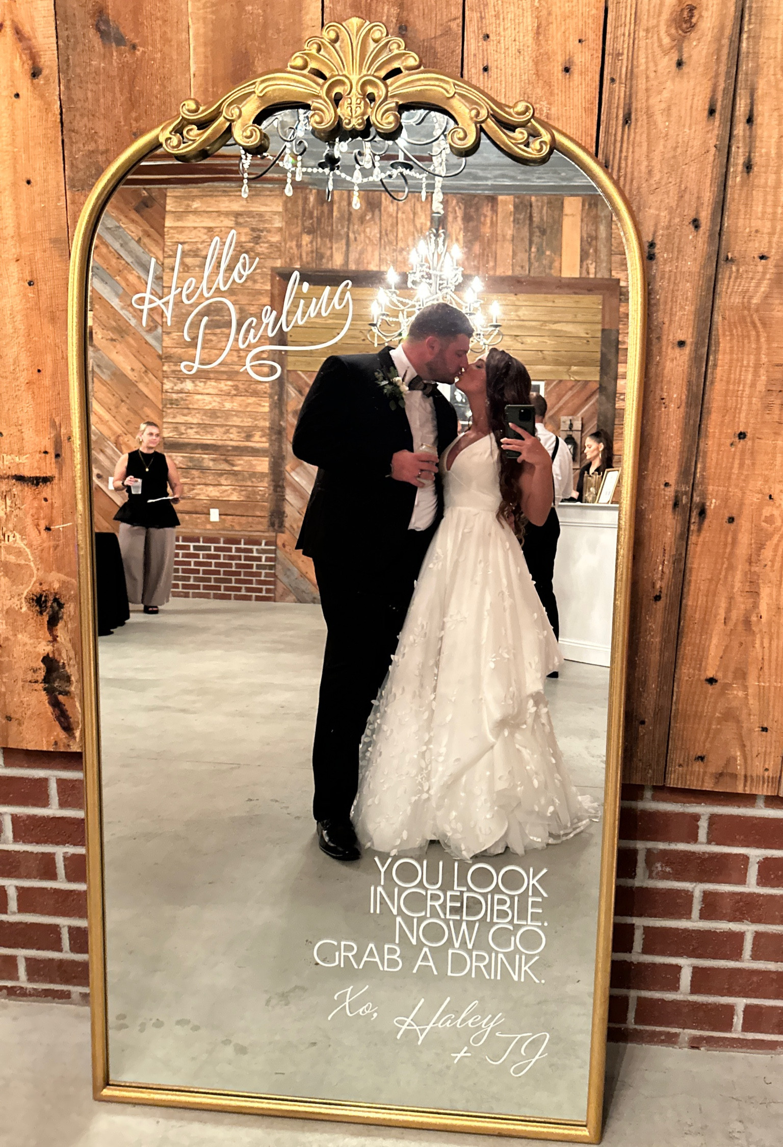 Full size selfie mirror; perfect wedding addition! 🤍📸

Selfie mirror, sams club mirror, floor mirror 

#LTKwedding #LTKSeasonal #LTKhome