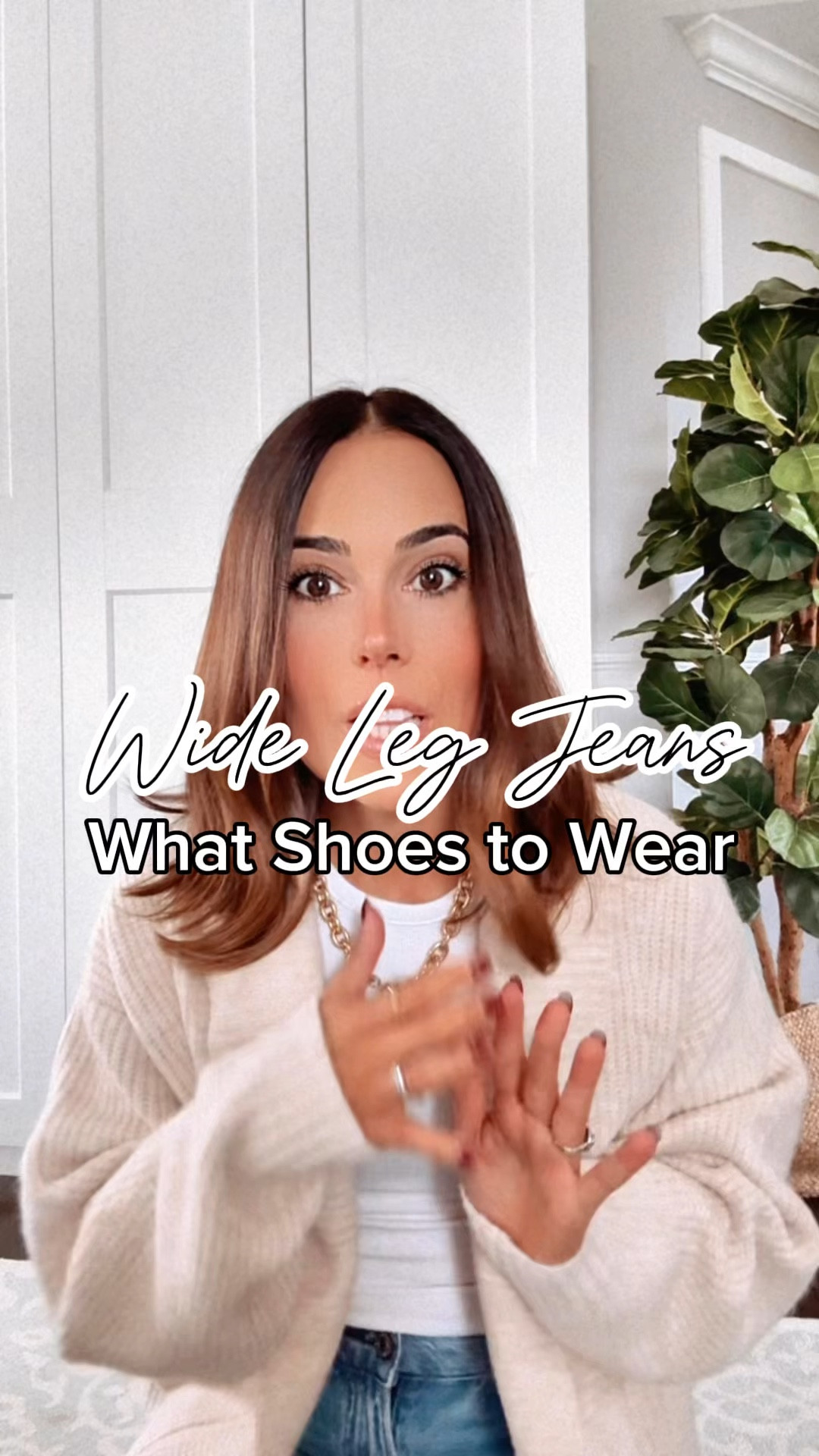 My three favorite shoes to wear with wide leg jeans ❤️ 

#LTKWatchNow #LTKCyberWeek #LTKOver40