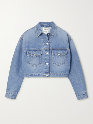Cropped Denim Jacket