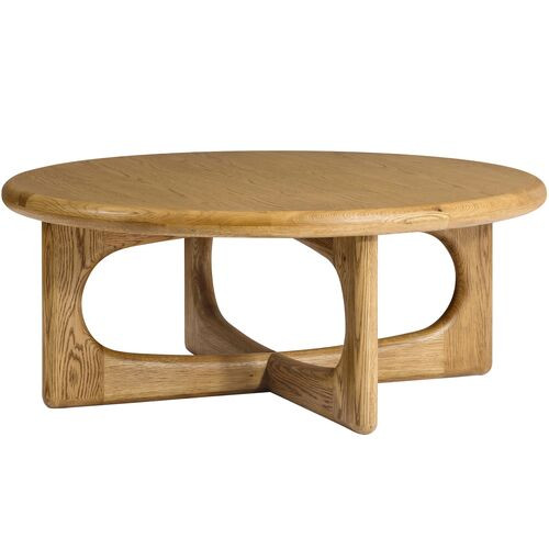 Estee Oak Coffee Table, Honey | One Kings Lane