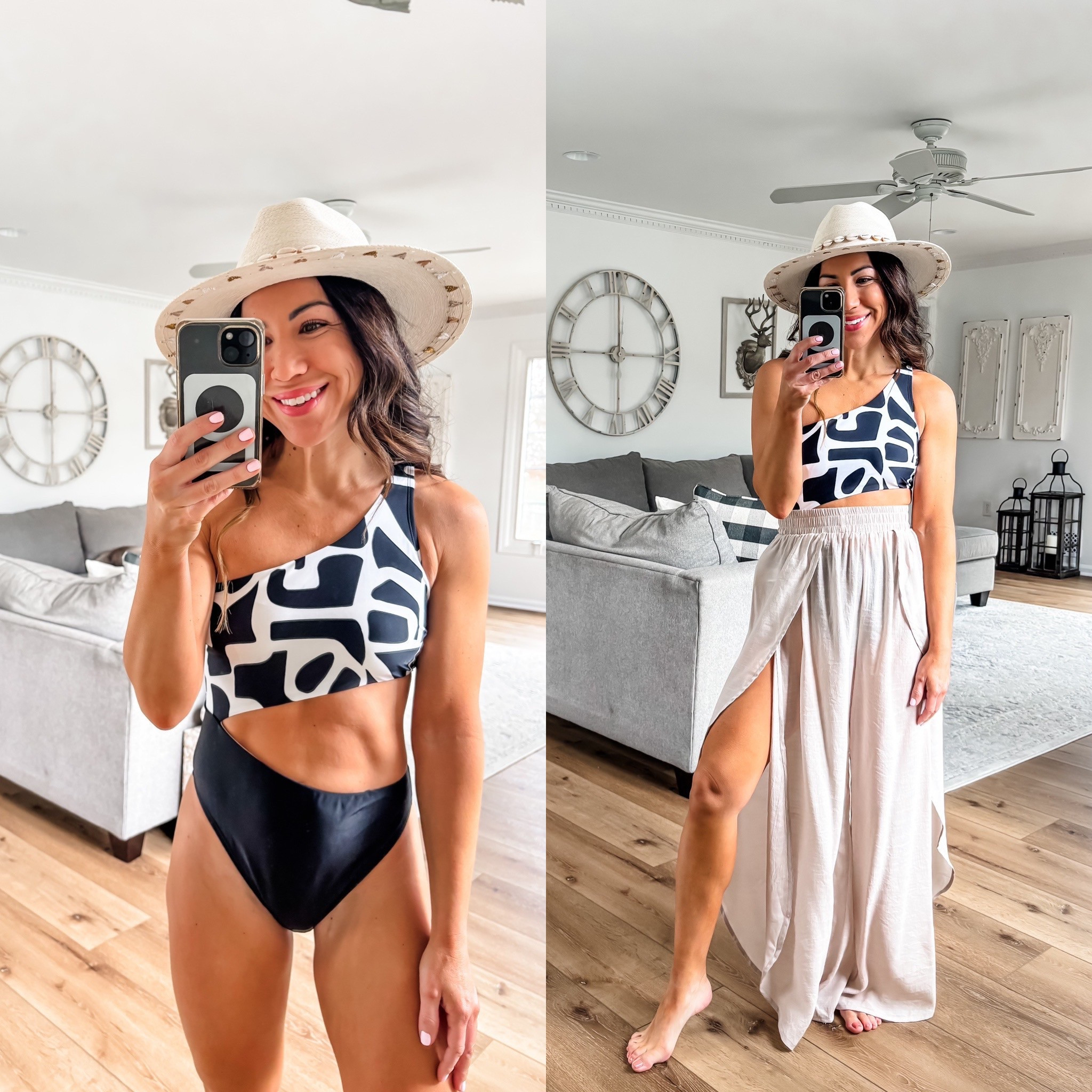 Tammy15 for  15% off $65.
Tammy20 for 20% off $109.
Small cover-up pants, small one piece, bathing suit, swimsuits

#LTKSwim #LTKOver40 #LTKFindsUnder50