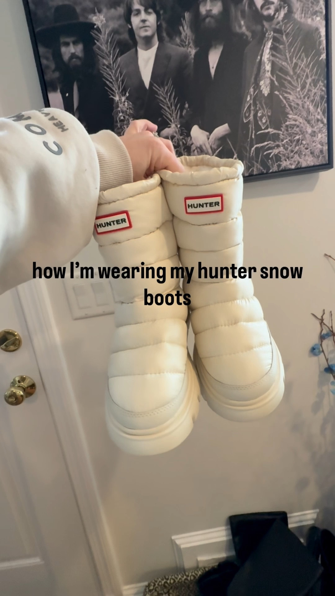 Three ways to wear hunter snow boots! 
Linking everything I can! 

#LTKPetite #LTKSeasonal #LTKootd